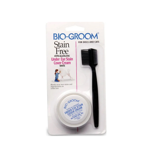Bio-Groom Stain Free - Hypo-Allergenic Under Eye Stain Cover Cream