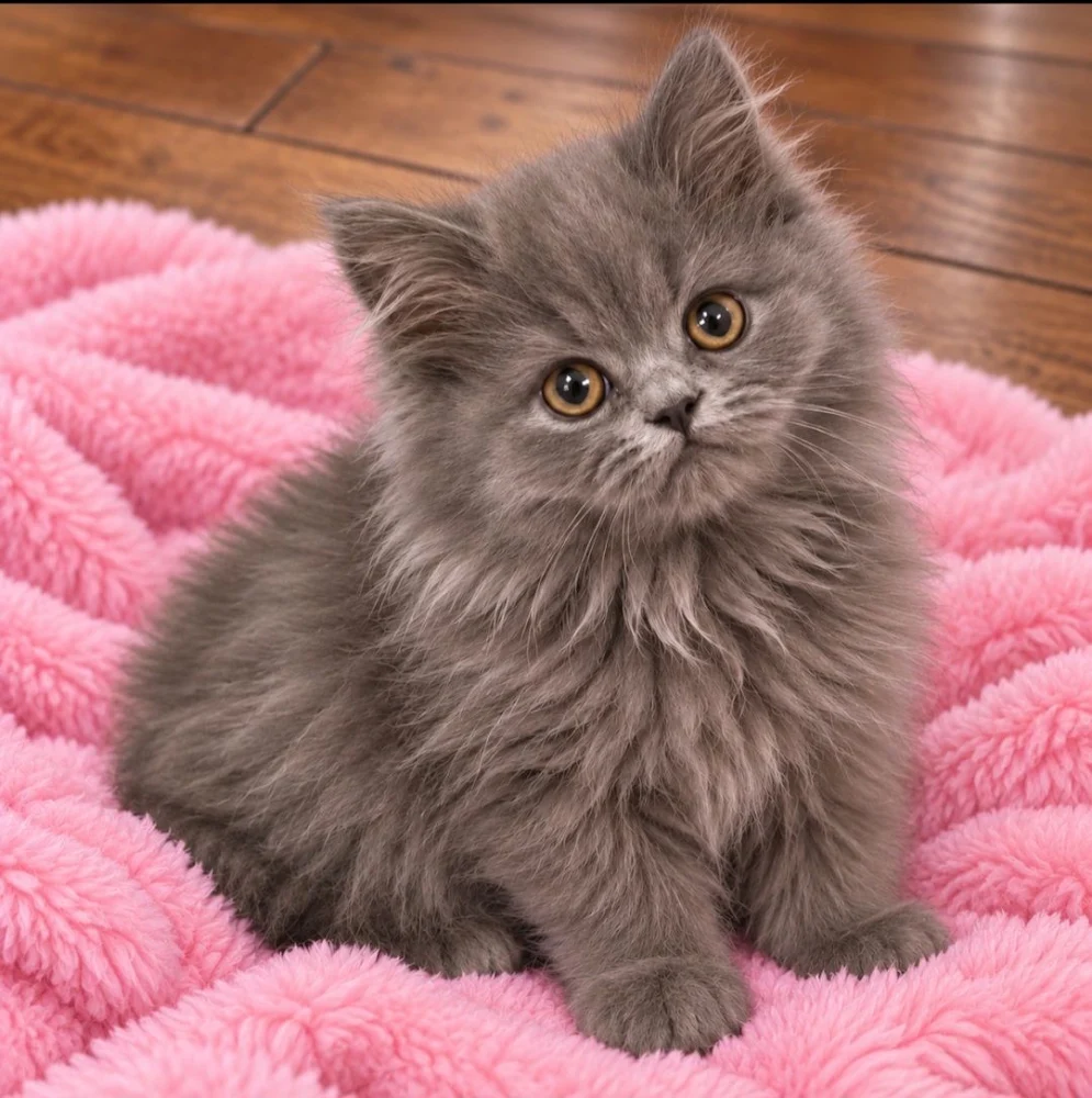 Blue Persian Female Kitten